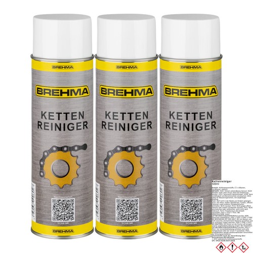 Brehma kettenreiniger spray - 3x,
